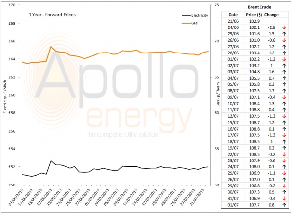 Energy Market Analysis - 01-08-2013