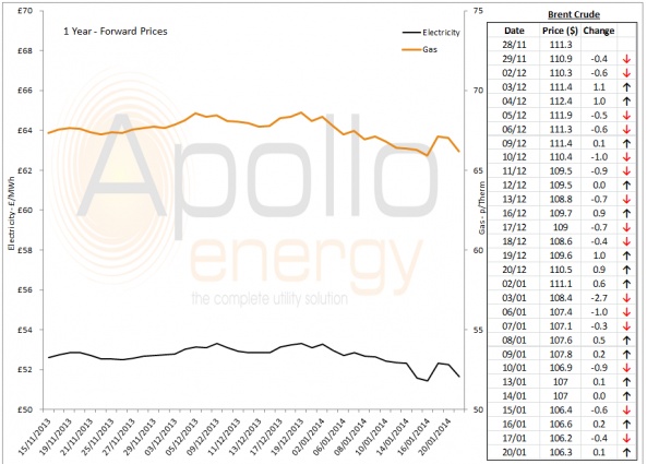 Energy Market Analysis - 20-01-2014