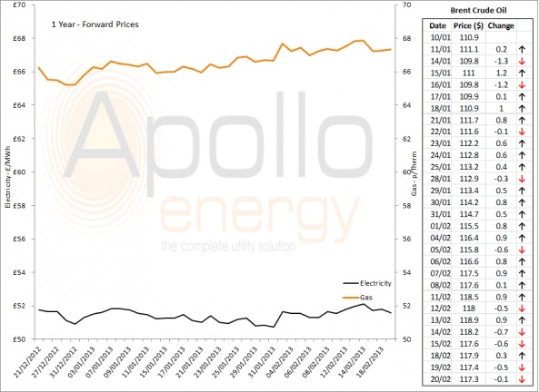 Energy Market Analysis - 20-02-2013