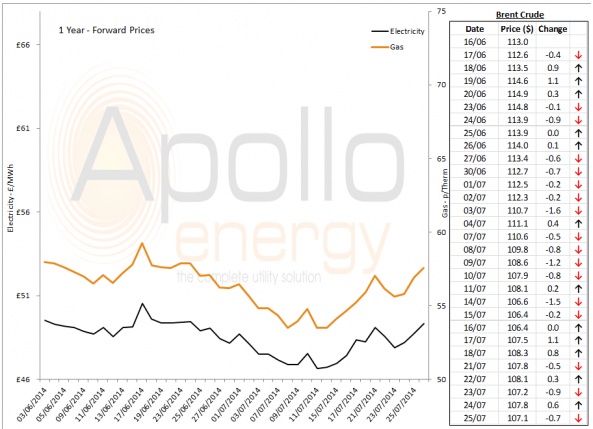 Energy Market Analysis - 25-07-2014